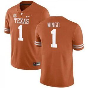 Mens Youths Kids Ryan Wingo Orange Stitched Jersey